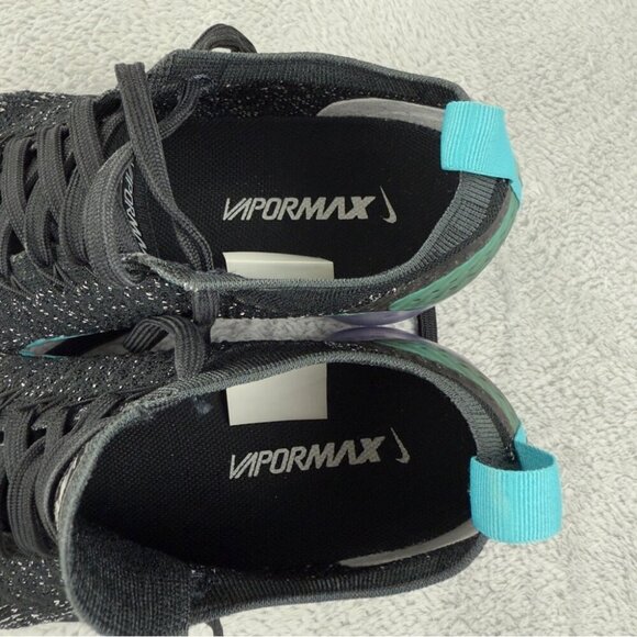 Nike Air Vapormax 2.0 Black Hot Punch Men's Size 8 US/7 UK/41 EU 942842-003 - Picture 6 of 14